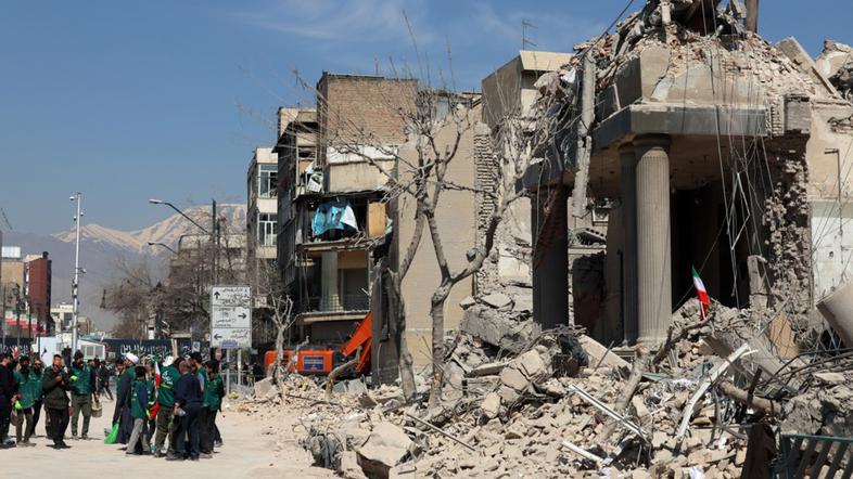 Teheran mesto uničenje