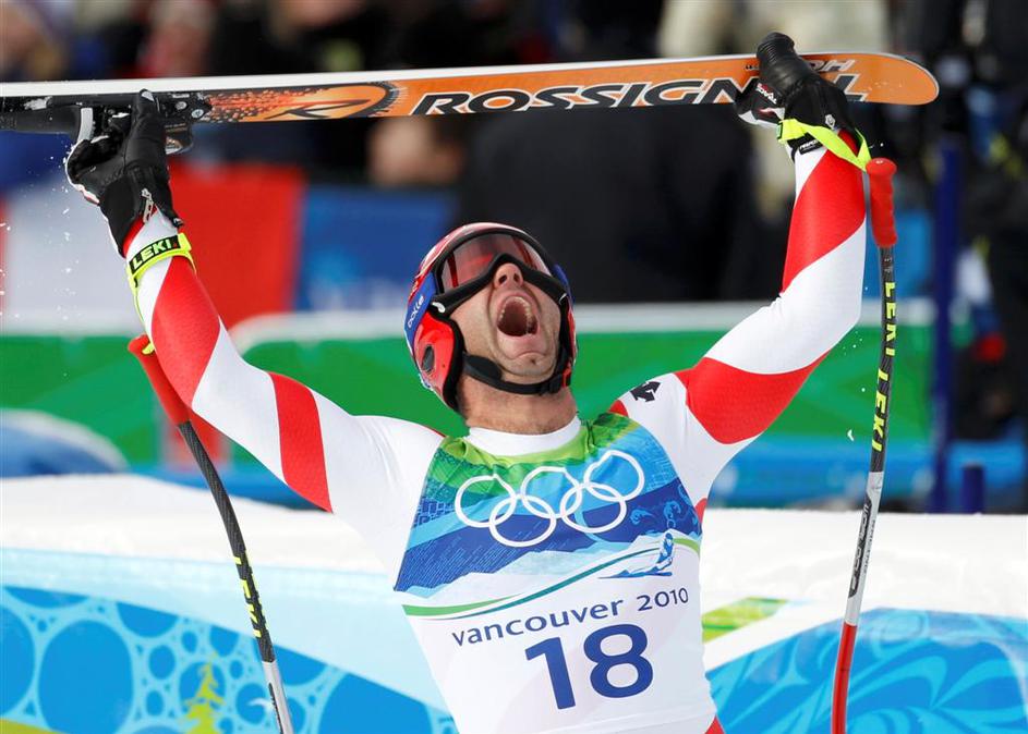 olimpijske igre Vancouver smuk Whistler 2010 Didier Defago