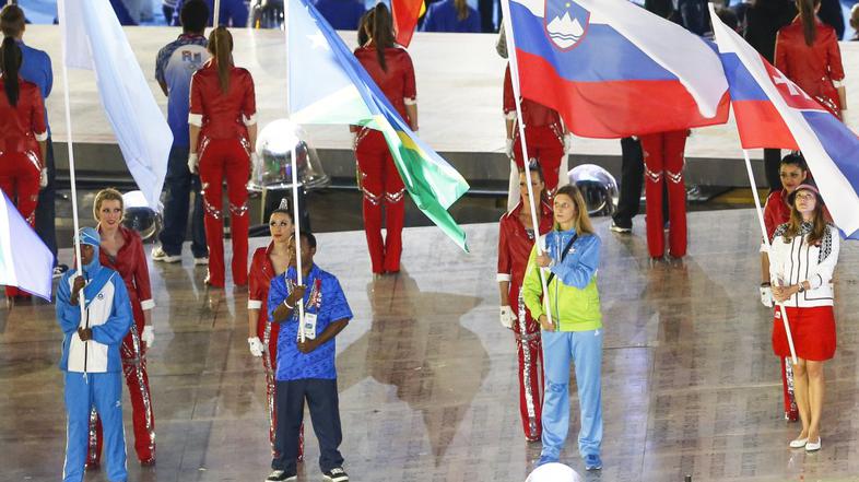 Franka Anić zaključna slovesnost London olimpijske igre 2012