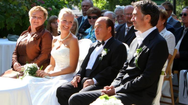 Andrej Zupan, poroka