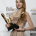 Taylor je med drugim osvojila tudi glavno nagrado, za najboljši album leta. (Fot