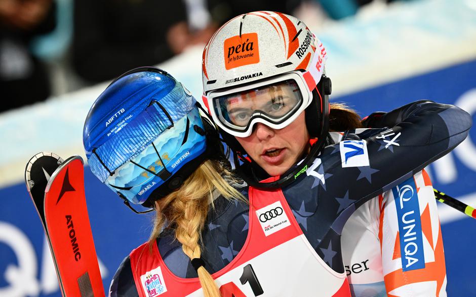 Shiffrin Vlhova | Avtor: Epa
