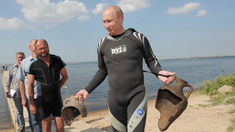 Putin z amforo 