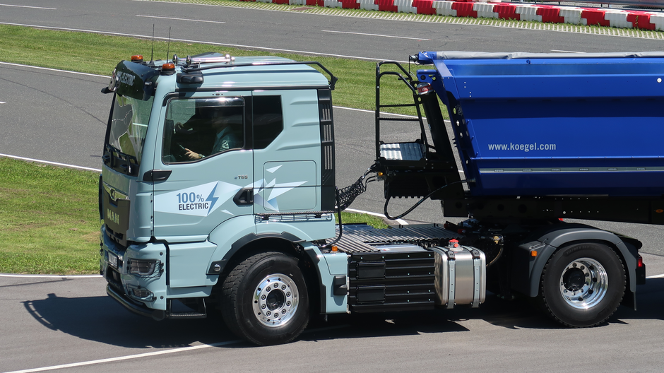 MAN tovornjak | Avtor: Gregor Prebil