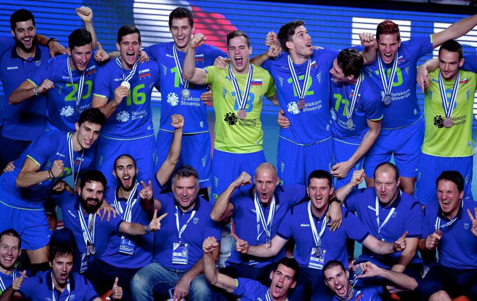 odbojka slovenija ep srebro | Avtor: EPA