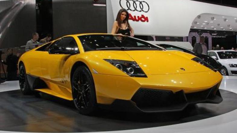 Lamborghini murcielago LP670-4 SV je prava paša za oči.