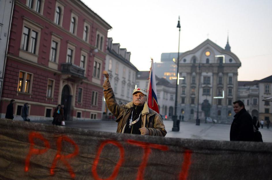 Protest v podporo KPK