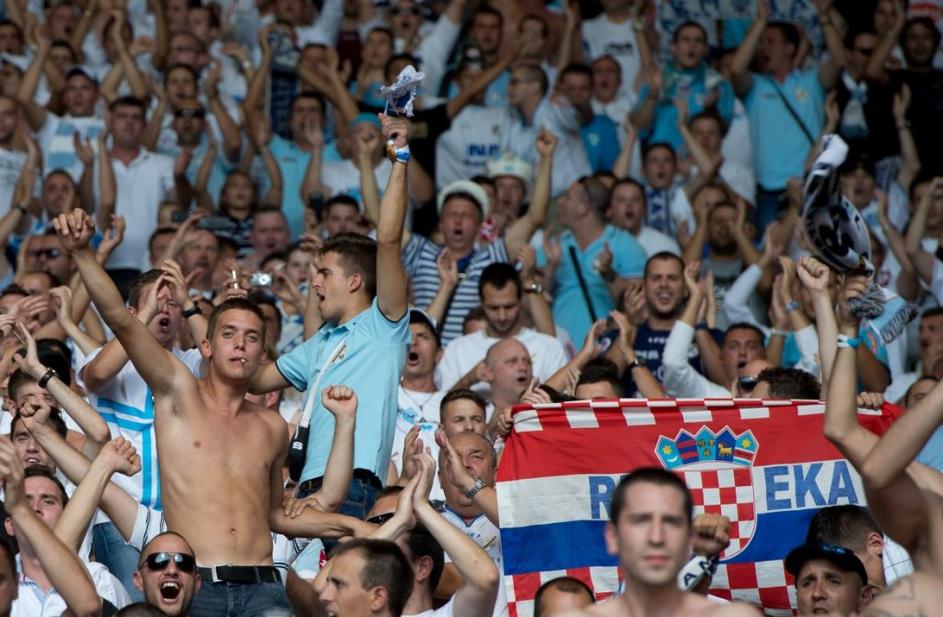 navijači gledalci Stuttgart Rijeka Evropska liga kvalifikacije