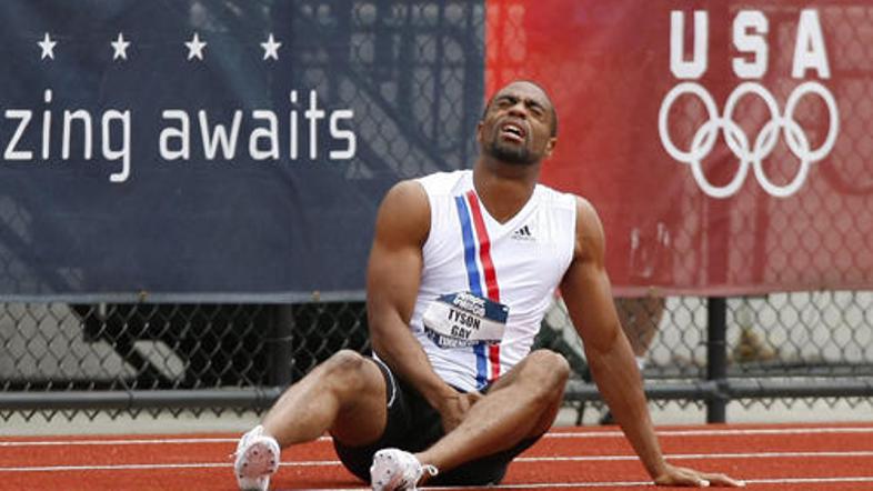 Gay še vedno čuti posledice poškodbe.