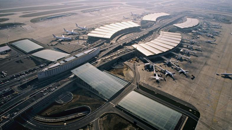 Charles de Gaulle letališče pariz