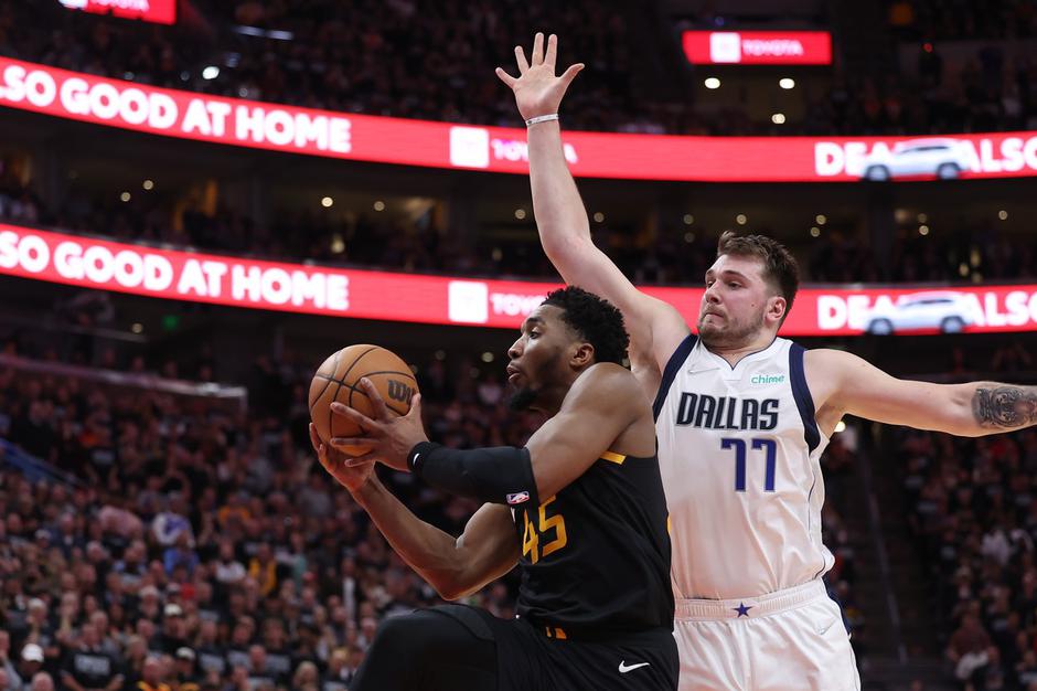 Luka Dončić Donovan Mitchell | Avtor: Profimedia