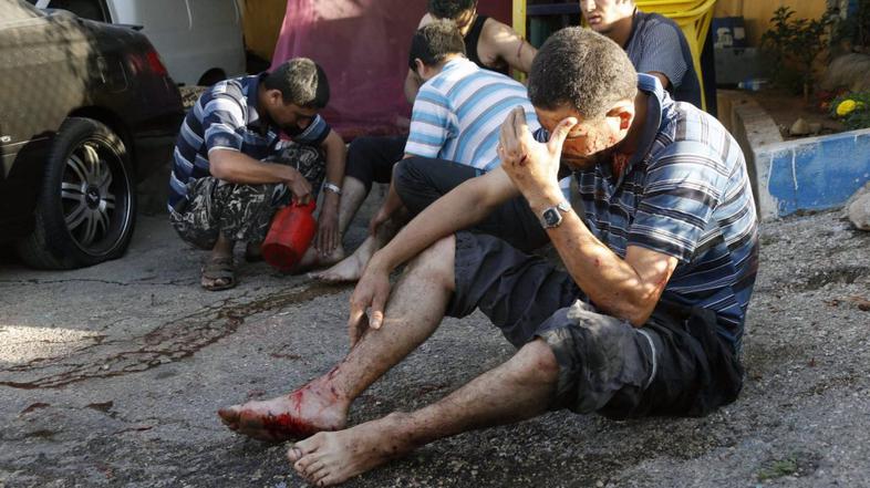 Raketni napad na Libanon.