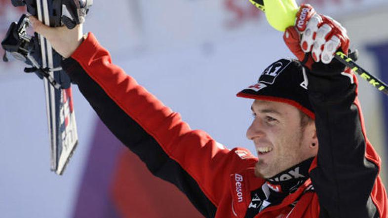 Manfred Pranger je po prvi vožnji zasedal deseto mesto, na koncu pa se je veseli