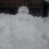 Snežak na Dolenjskem
