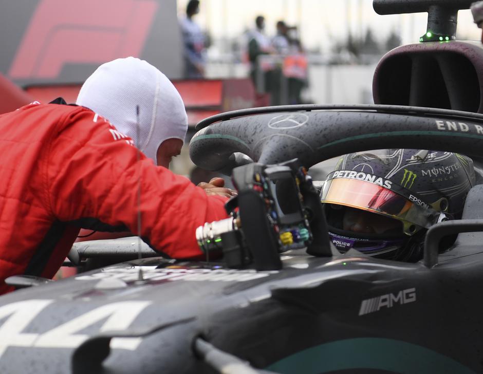 Sebastian Vettel Lewis Hamilton | Avtor: Epa