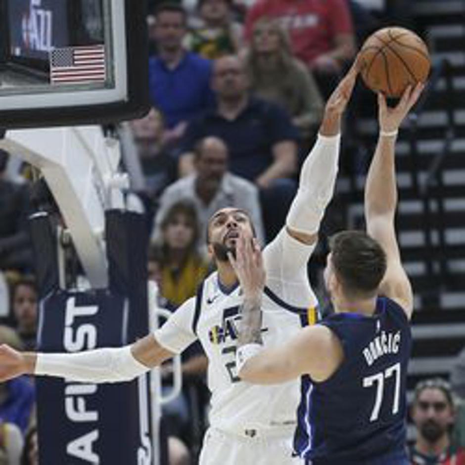 Rudy Gobert Luka Dončić | Avtor: Reševalni pas/Twitter