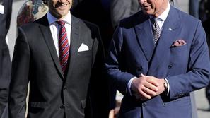 Švedski princ Carl Philip in britanski princ Charles