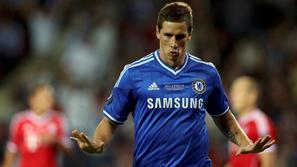 Torres Bayern Chelsea evropski superpokal Praga finale