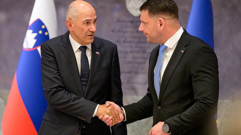 Janez Janša in Zoran Stevanović