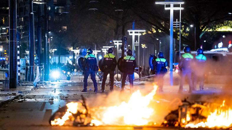 Rotterdam izgredi nasilje