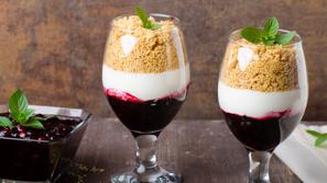 Piškoti, keksi, zajtrk, jogurt, sladica