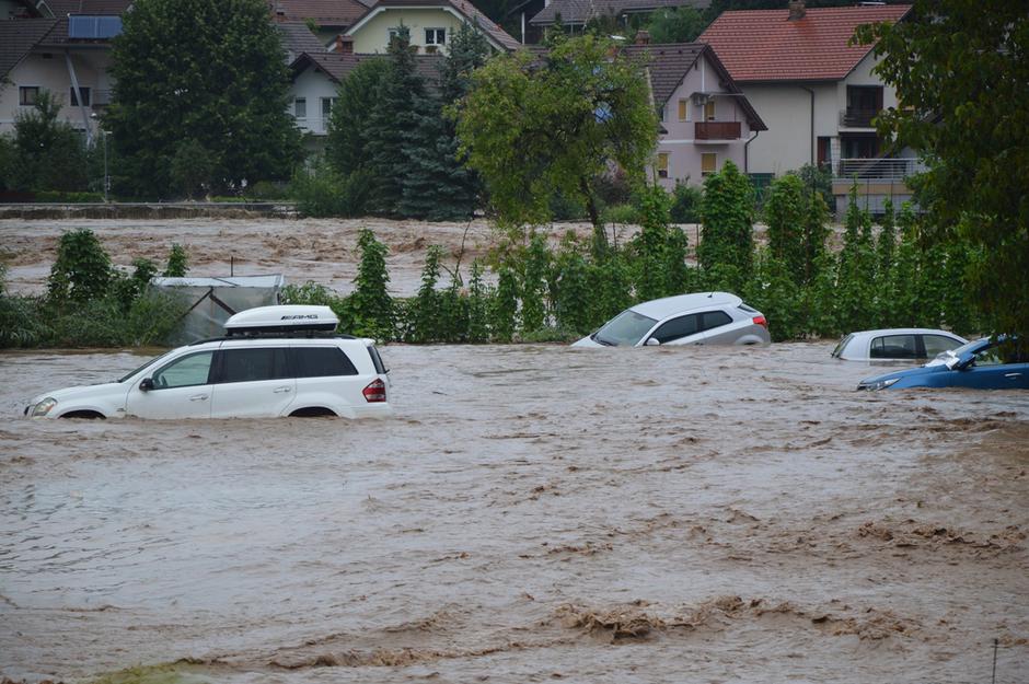 poplave Škofja Loka | Avtor: Andrej Leban