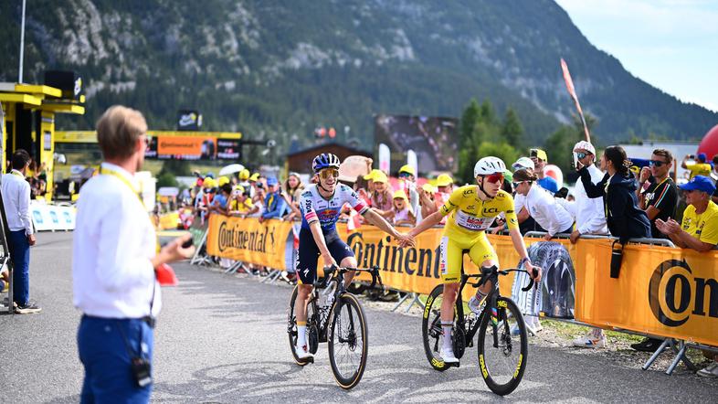 Remco Evenepoel Tadej Pogačar