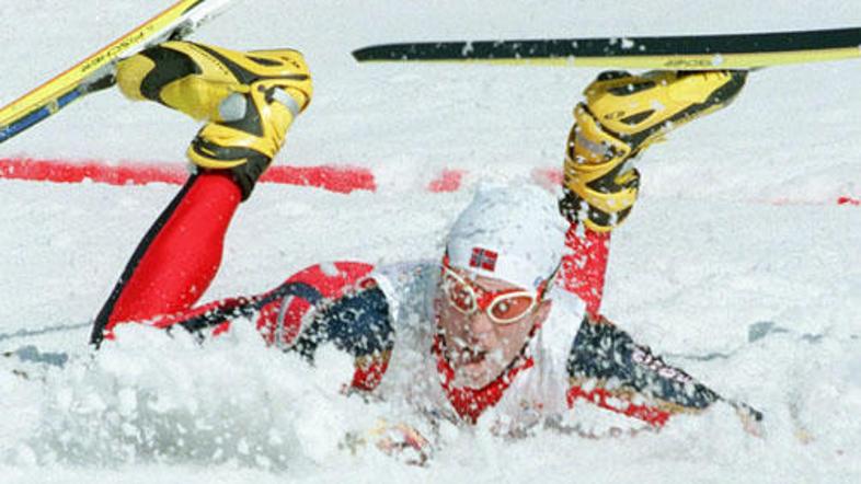 Daehlie je še vedno nesporni vladar zimskih olimpijskih iger. (Foto: AFP)