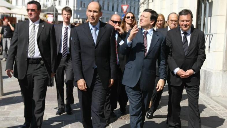 Janša in Barroso
