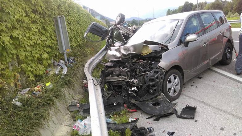 Prometna nesreča v Šoštanju