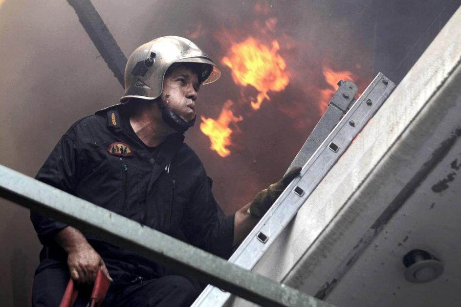 Požar v Grčiji 