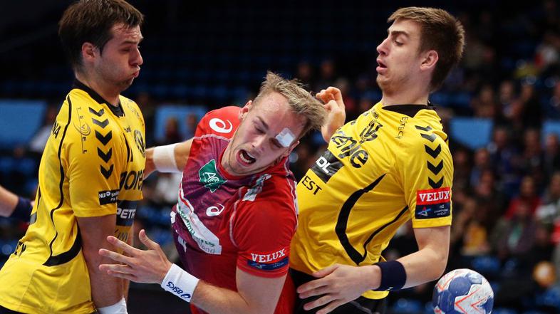 (Hamburg - Gorenje) Klemen Cehte (levo) Nejc Cehte Hansen