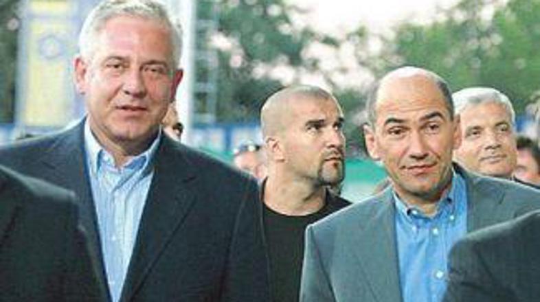 Janša in Sanader sta z neformalim načelnim dogovorom naredila pomemben korak pri