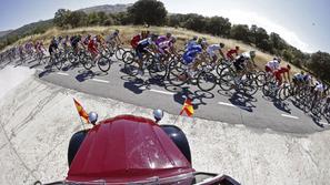 dirka po Španiji Vuelta Guijuelo Caceres kolesarstvo kolesarji