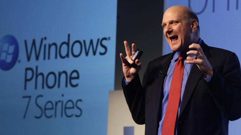 Glavni izvršni direktor Microsofta Steve Ballmer na predstavitvi novosti v Barce