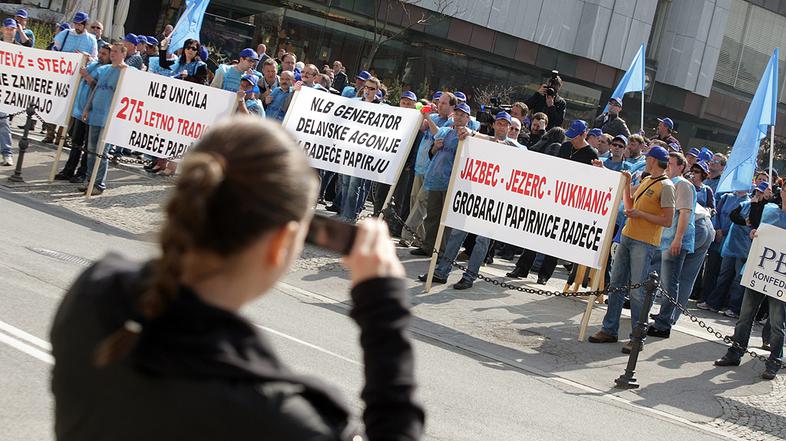 Protest Radeče Pergam