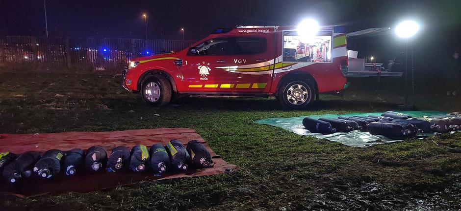 Požar v Mariboru, gasilci | Avtor: PGD Hoče