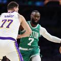 Luka Dončić in Jaylen Brown