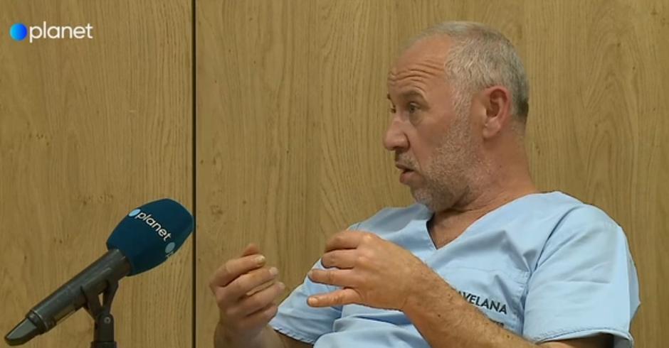 Ortoped Gregor kavčič med intervjujem na Planetu | Avtor: Printscreen