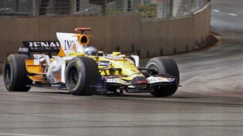 Alonso je bil v Singapurju zmagal prvič po leti dni.