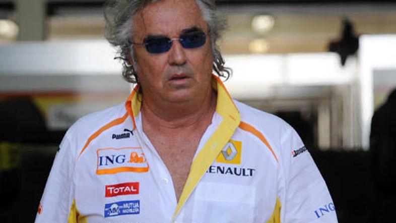 Flavio Briatore gre na sodišče. FOTO: AFP