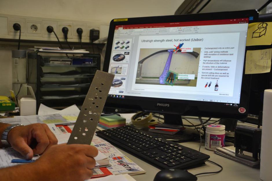 Popravilo aluminija | Avtor: Gregor Prebil