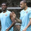 Samuel Eto'o bo skoraj zanesljivo ostal pri Barceloni, njegovega partnerja v kon