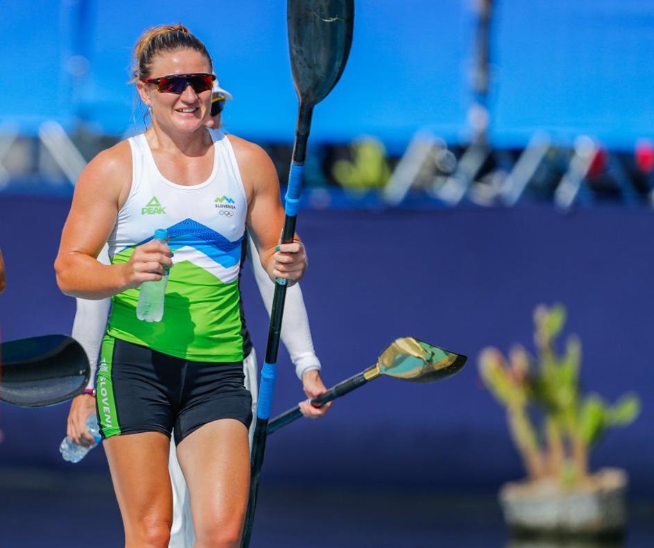 Špela Ponomarenko Janić kajak na mirnih vodah finale 200 m Rio 2016
