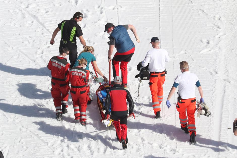 Daniel Andre Tande Planica padec | Avtor: Epa
