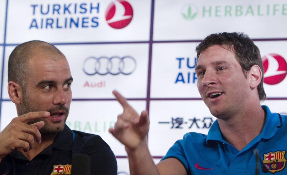 lionel messi pep guardiola | Avtor: EPA