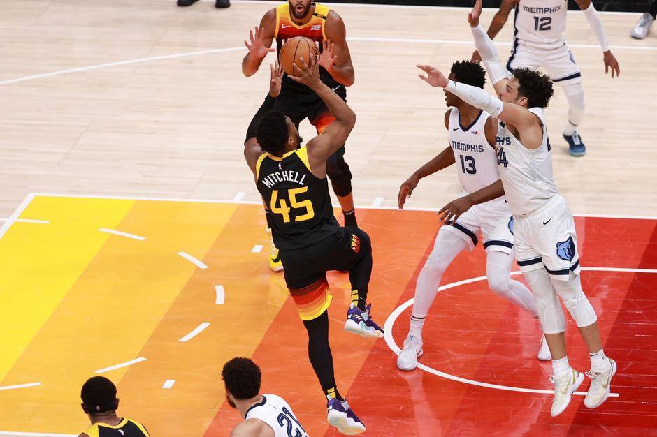 Donovan Mitchell Jazz Grizzlies | Avtor: Profimedia