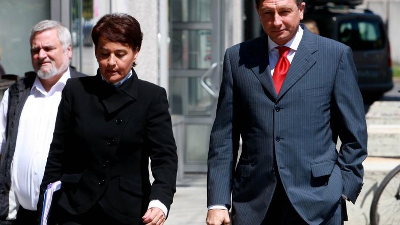 borut pahor, irma pavlinič krebs