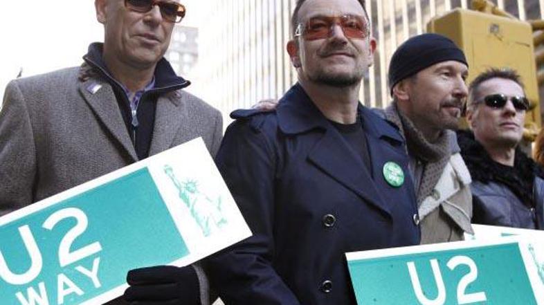 Irci, ki so v New Yorku dobili svojo ulico, se veselijo nove turneje.