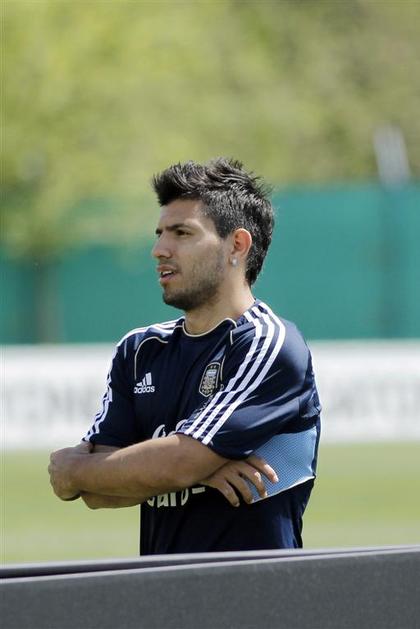 Trening Argentine v Ezeizi pred tekmo s Čilom v kvalifikacijah za SP 2014